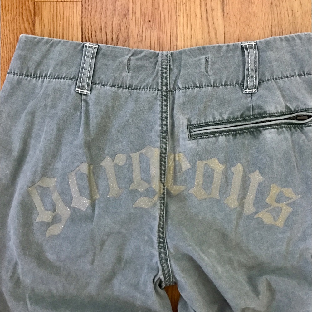 👖✨💖✨👖 VINTAGE EXPRESS CAPRI CARGO JEANS - RARE - YEAR 2000